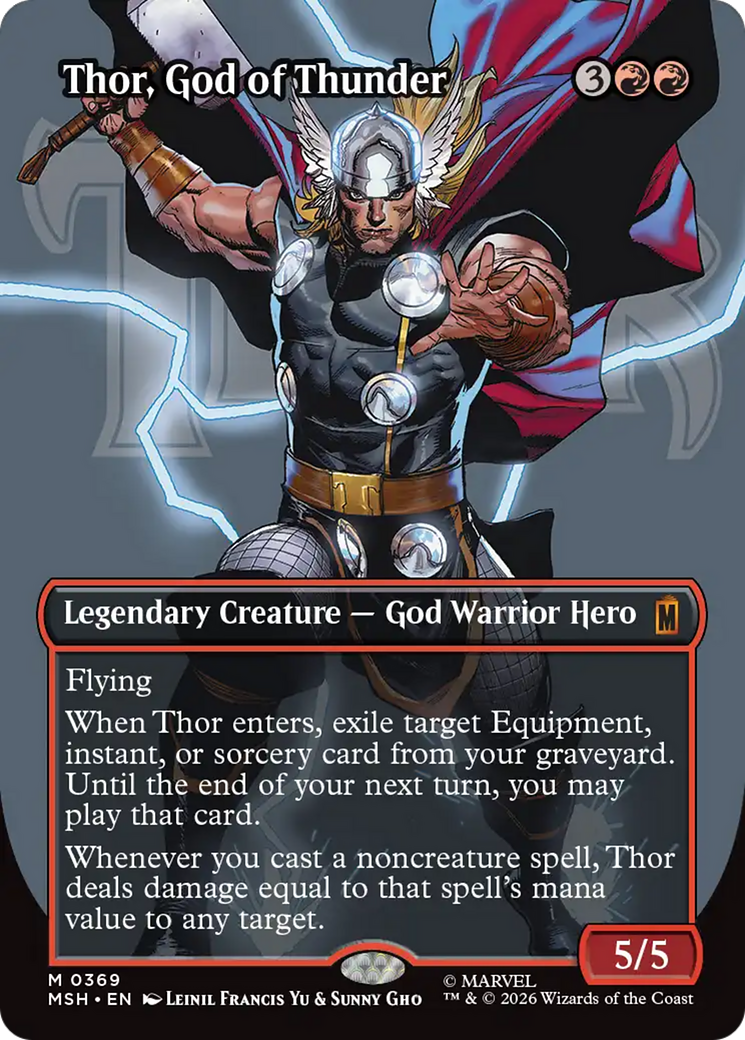 Thor, God of Thunder - Borderless [MSH-369]