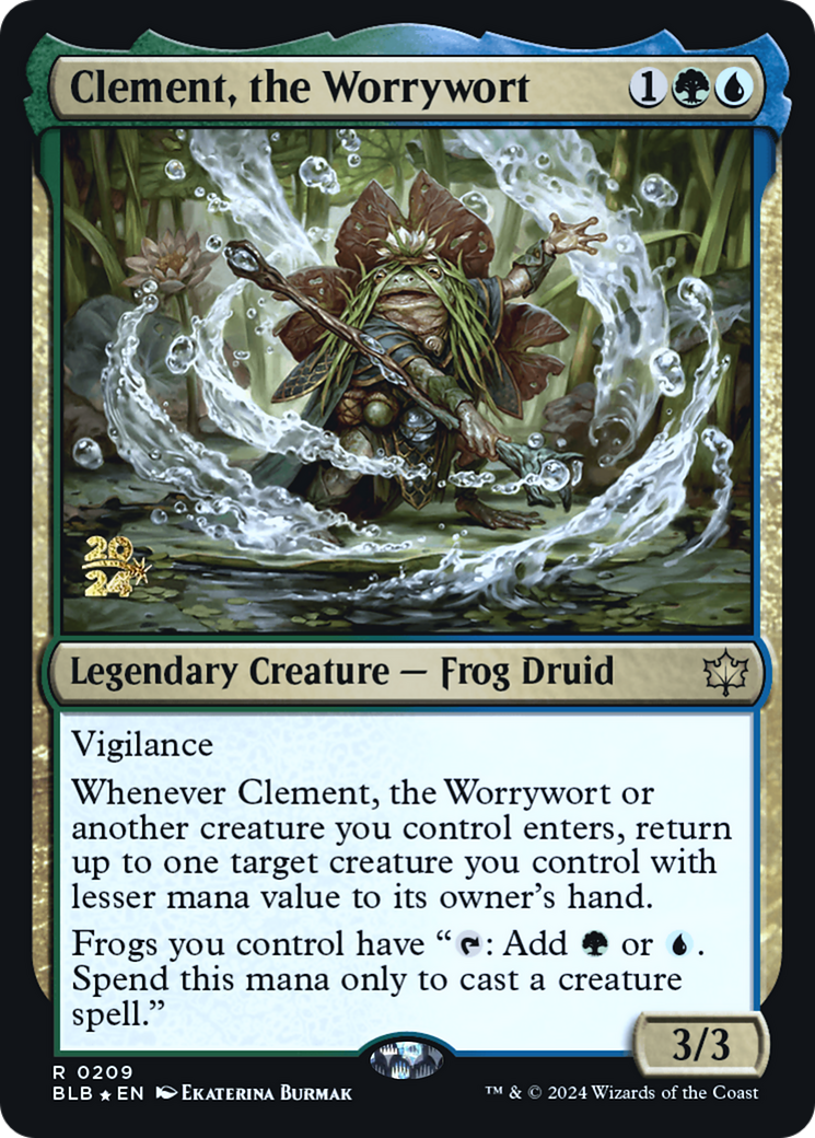 Clement, the Worrywort - Prerelease Promo [PBLB-209s]