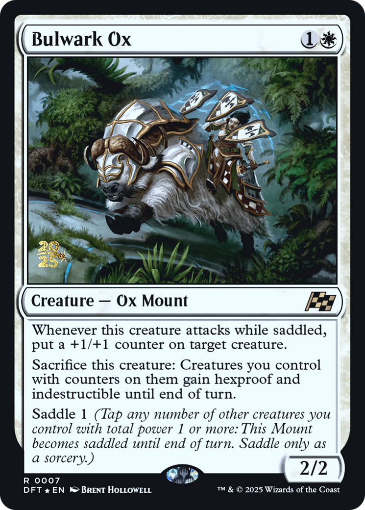 Bulwark Ox - Prerelease Promo [PDFT-7s]