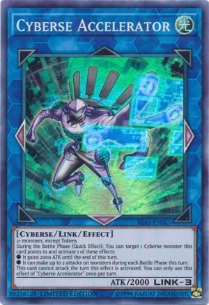 Cyberse Accelerator (Super Rare) [IGAS-ENSE1-SuR]
