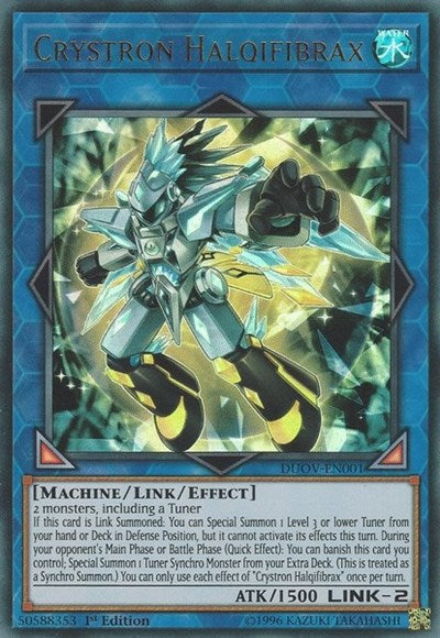 Crystron Halqifibrax (Ultra Rare) [DUOV-EN001-UR]