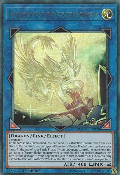 Protector Whelp of the Destruction Swordsman (Ultra Rare) [DUOV-EN008-UR]
