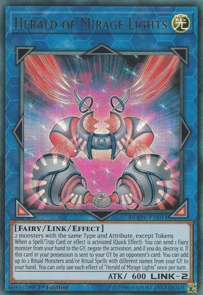Herald of Mirage Lights (Ultra Rare) [DUOV-EN011-UR]