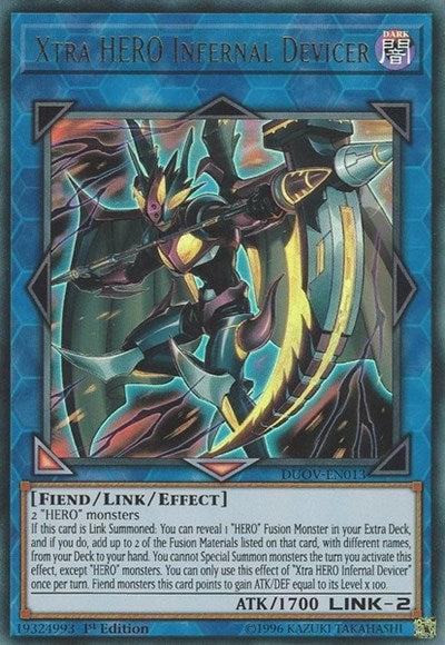 Xtra HERO Infernal Devicer (Ultra Rare) [DUOV-EN013-UR]
