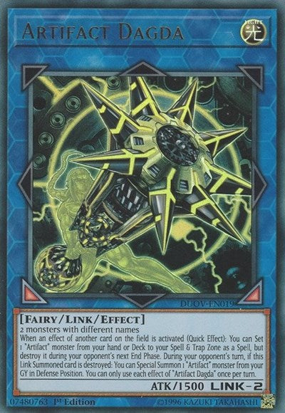 Artifact Dagda (Ultra Rare) [DUOV-EN019-UR]