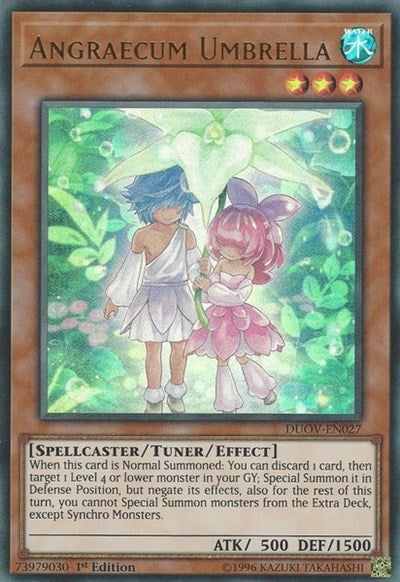 Angraecum Umbrella (Ultra Rare) [DUOV-EN027-UR]