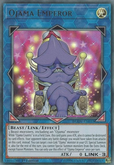 Ojama Emperor (Ultra Rare) [DUOV-EN033-UR]