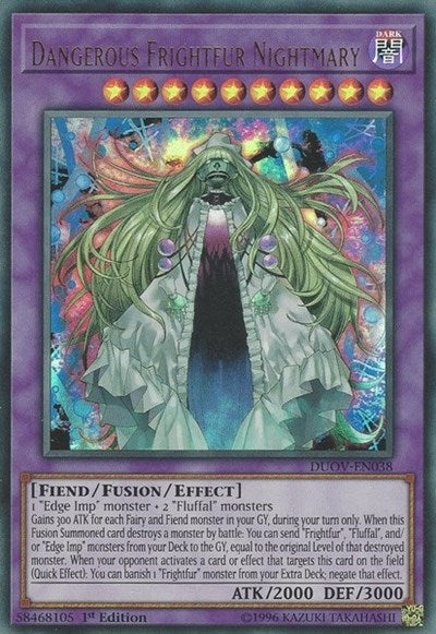 Dangerous Frightfur Nightmary (Ultra Rare) [DUOV-EN038-UR]