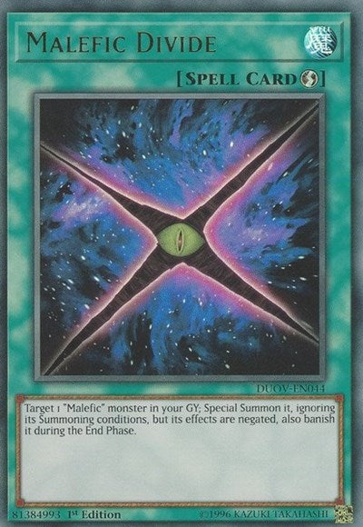 Malefic Divide (Ultra Rare) [DUOV-EN044-UR]