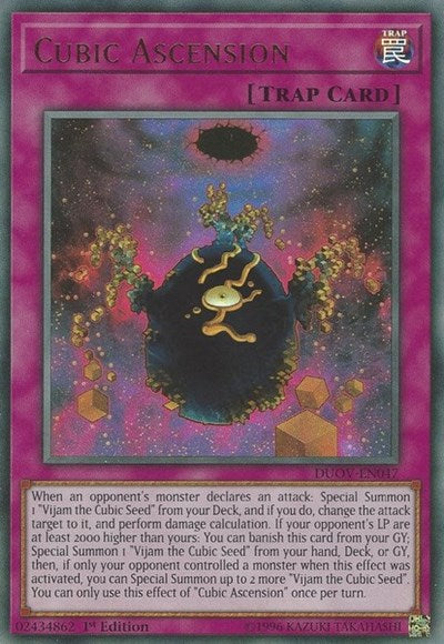 Cubic Ascension (Ultra Rare) [DUOV-EN047-UR]