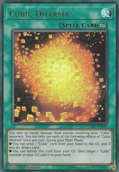 Cubic Dharma (Ultra Rare) [DUOV-EN050-UR]