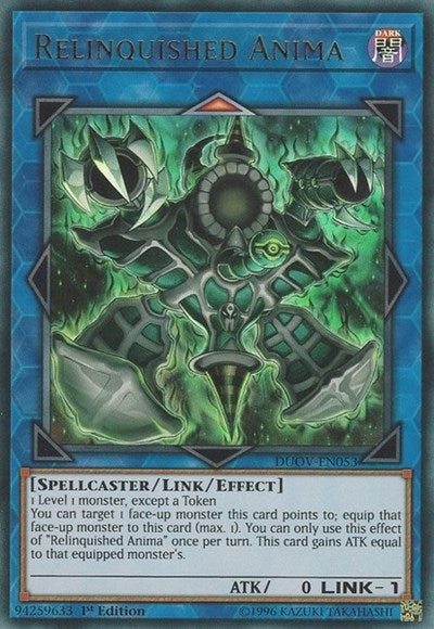 Relinquished Anima (Ultra Rare) [DUOV-EN053-UR]