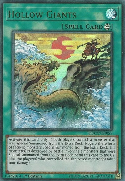 Hollow Giants (Ultra Rare) [DUOV-EN055-UR]