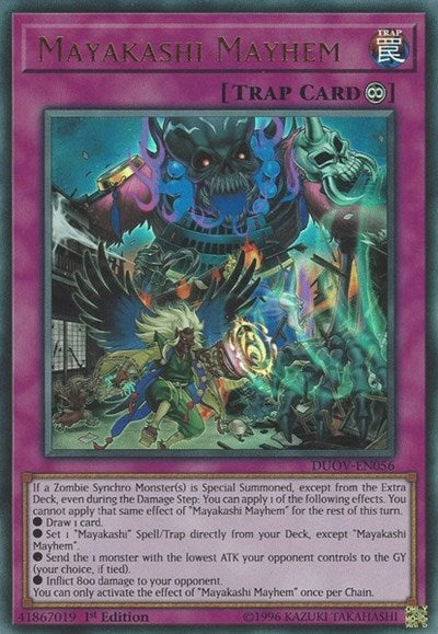 Mayakashi Mayhem (Ultra Rare) [DUOV-EN056-UR]