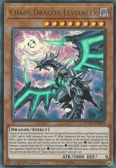 Chaos Dragon Levianeer (Ultra Rare) [DUOV-EN058-UR]