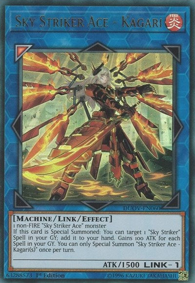Sky Striker Ace - Kagari (Ultra Rare) [DUOV-EN060-UR]
