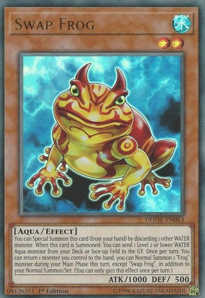 Swap Frog (Ultra Rare) [DUOV-EN063-UR]