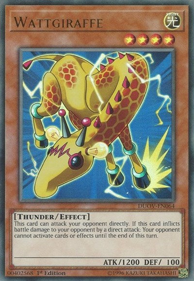 Wattgiraffe (Ultra Rare) [DUOV-EN064-UR]