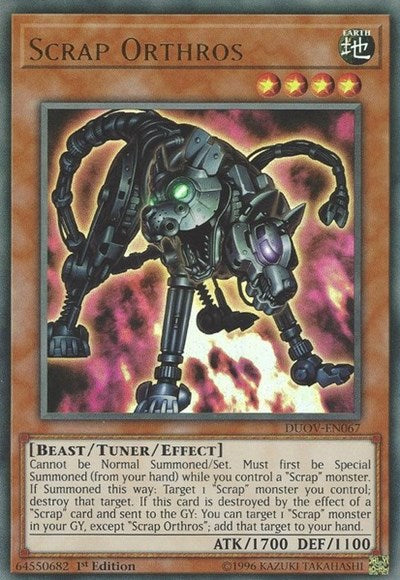 Scrap Orthros (Ultra Rare) [DUOV-EN067-UR]