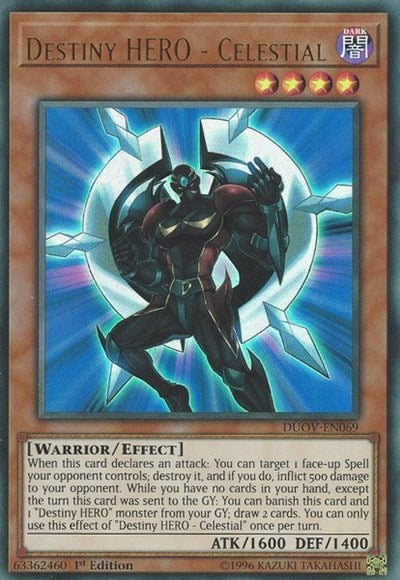Destiny HERO - Celestial (Ultra Rare) [DUOV-EN069-UR]