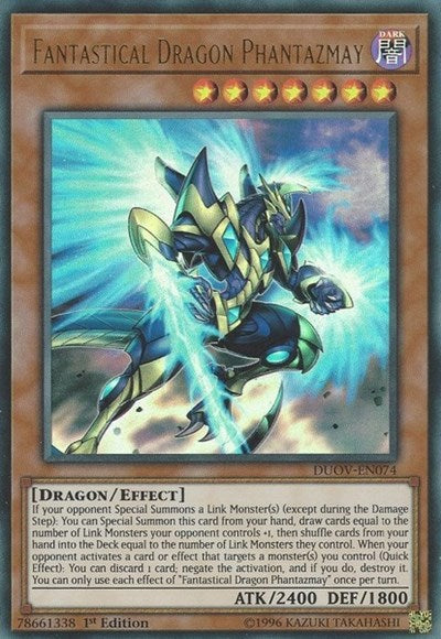 Fantastical Dragon Phantazmay (Ultra Rare) [DUOV-EN074-UR]
