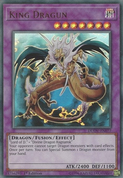 King Dragun (Ultra Rare) [DUOV-EN077-UR]