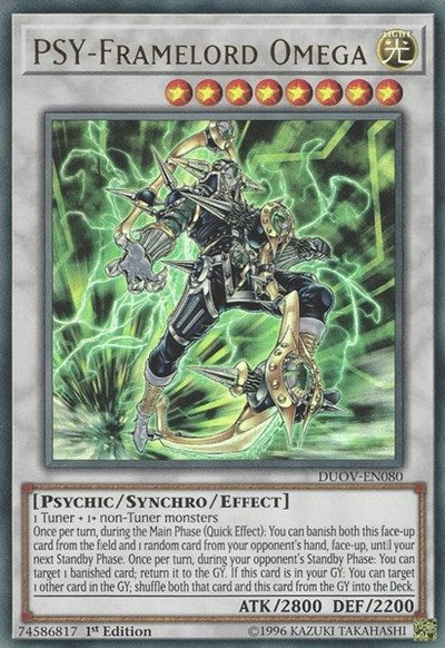 PSY-Framelord Omega (Ultra Rare) [DUOV-EN080-UR]