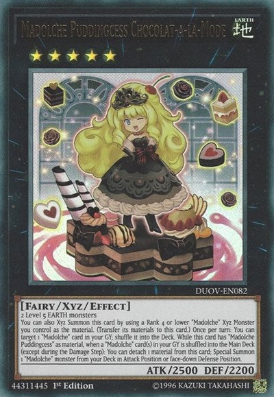 Madolche Puddingcess Chocolat-a-la-Mode (Ultra Rare) [DUOV-EN082-UR]