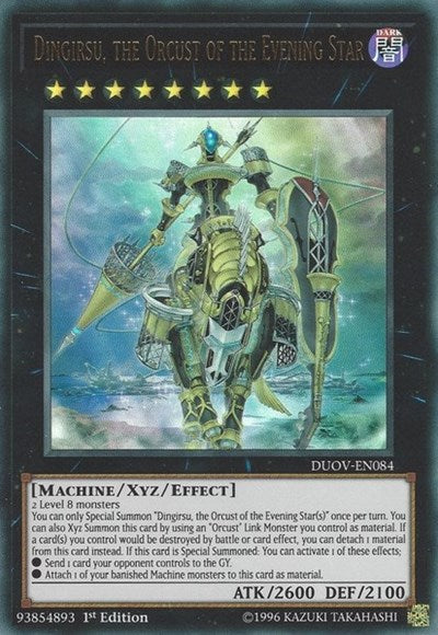 Dingirsu, the Orcust of the Evening Star (Ultra Rare) [DUOV-EN084-UR]