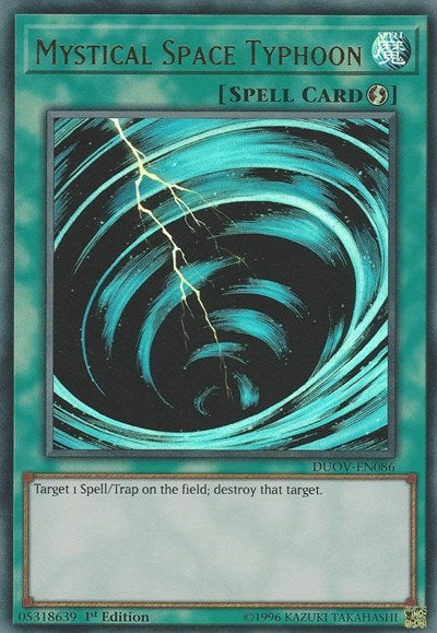 Mystical Space Typhoon (Ultra Rare) [DUOV-EN086-UR]