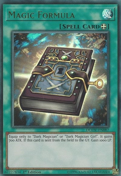 Magic Formula (Ultra Rare) [DUOV-EN087-UR]