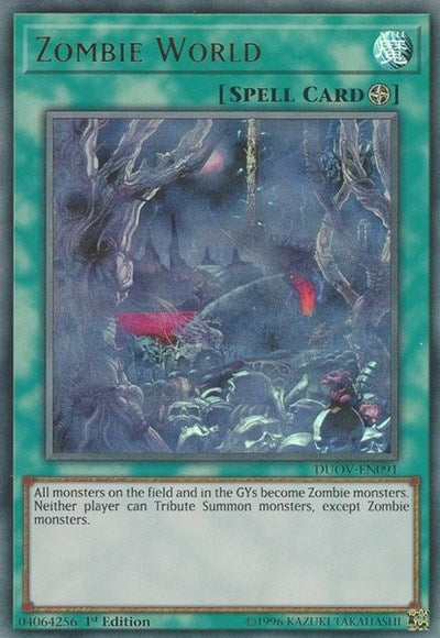 Zombie World (Ultra Rare) [DUOV-EN091-UR]
