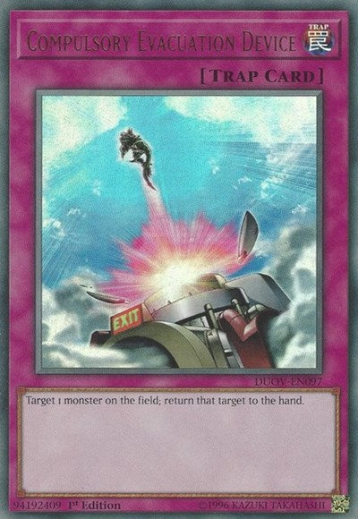 Compulsory Evacuation Device (Ultra Rare) [DUOV-EN097-UR]