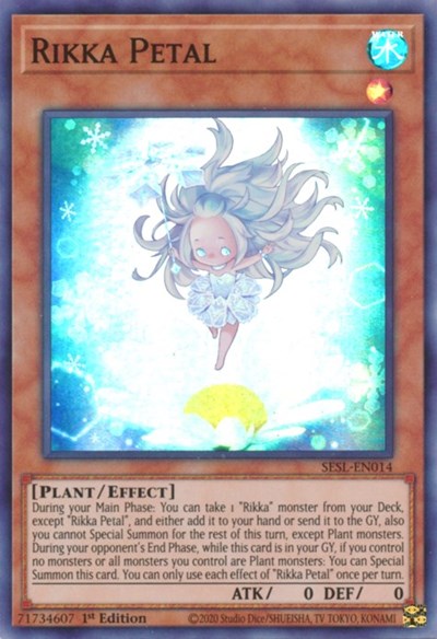 Rikka Petal (Super Rare) [SESL-EN014-SuR]
