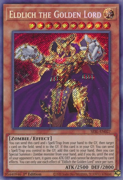 Eldlich the Golden Lord (Secret Rare) [SESL-EN027-SeR]