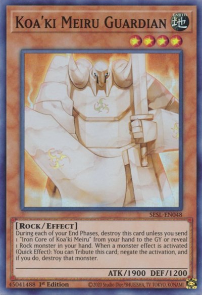 Koa'ki Meiru Guardian (Super Rare) [SESL-EN048-SuR]