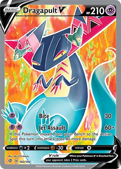 Dragapult V - 183/192 (Ultra Rare) [RCL-183-UR]