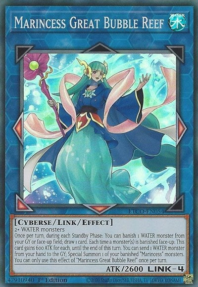 Marincess Great Bubble Reef (Super Rare) [ETCO-EN054-SuR]