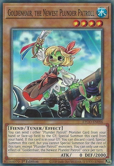 Goldenhair, the Newest Plunder Patroll (Common) [ETCO-EN086-C]