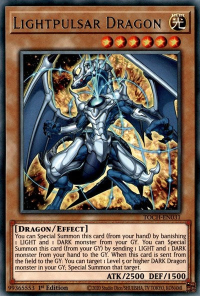 Lightpulsar Dragon (Rare) [TOCH-EN031-R]