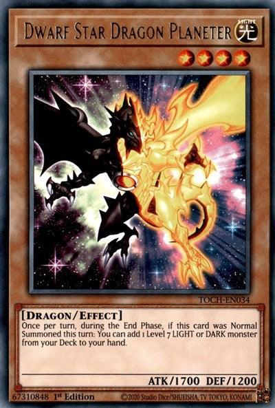 Dwarf Star Dragon Planeter (Rare) [TOCH-EN034-R]