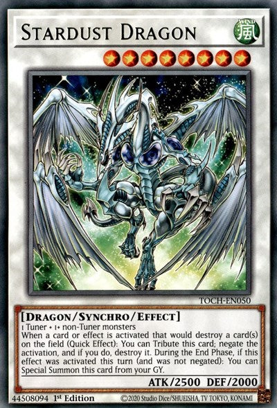 Stardust Dragon (Rare) [TOCH-EN050-R]