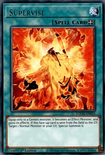 Supervise (Rare) [TOCH-EN055-R]