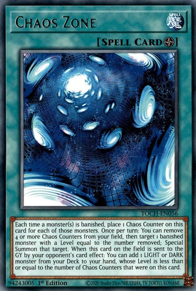 Chaos Zone (Rare) [TOCH-EN056-R]