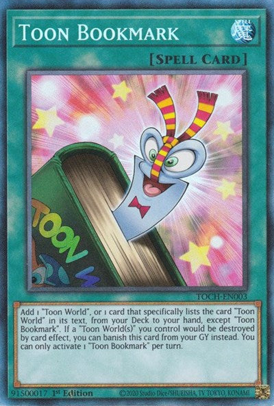 Toon Bookmark (Collector's Rare) [TOCH-EN003-CR]