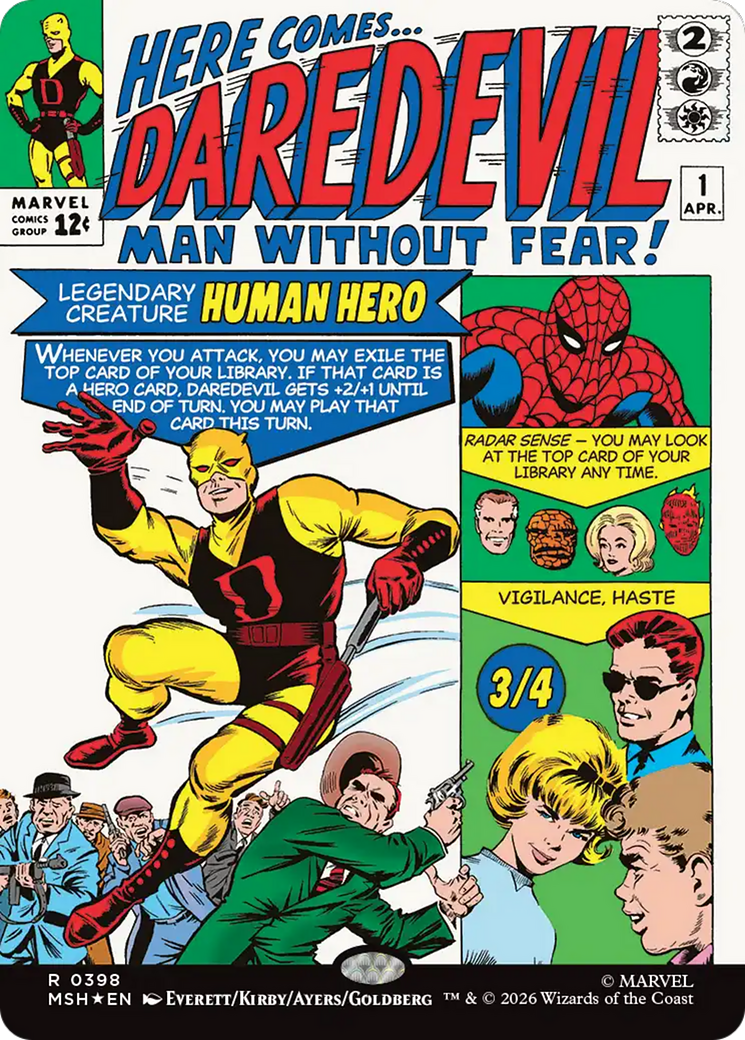 Daredevil, Man Without Fear - Borderless [MSH-398]