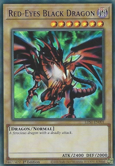 Red-Eyes Black Dragon (Ultra Rare) (Purple) [LDS1-EN001-UR-P]