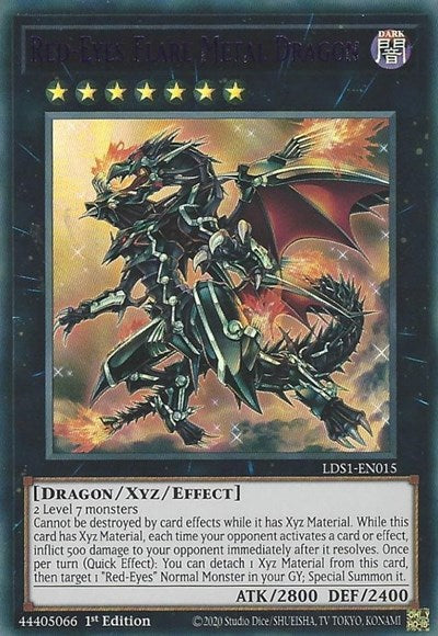 Red-Eyes Flare Metal Dragon (Ultra Rare) (Purple) [LDS1-EN015-UR-P]
