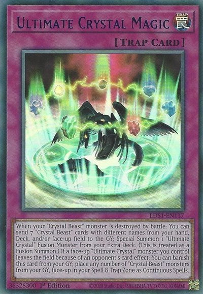 Ultimate Crystal Magic (Ultra Rare) (Blue) [LDS1-EN117-UR-B]
