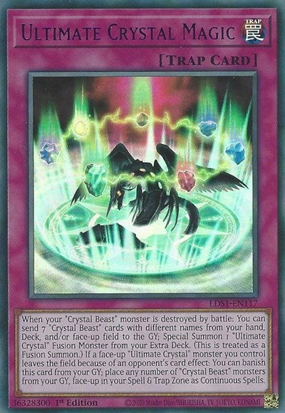 Ultimate Crystal Magic (Ultra Rare) (Purple) [LDS1-EN117-UR-P]